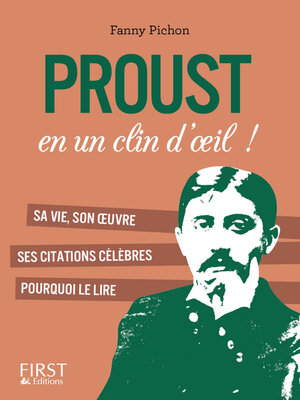 cover image of Petit livre de--Proust en un clin d'oeil
